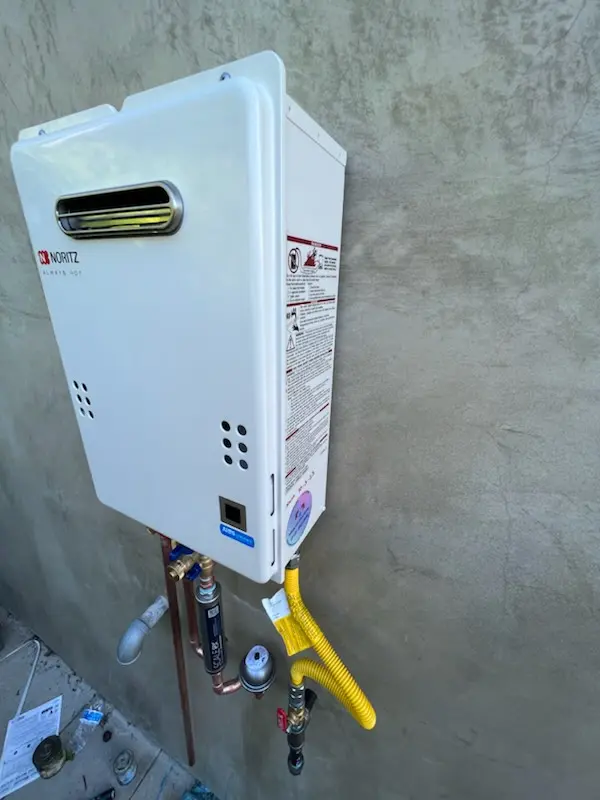 Tankless water heater installation for Coontown homes